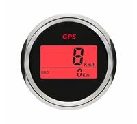 ELING Tachimetro digitale GPS 52mm contachilometri tachimetro 12V 24V retroilluminato per auto barca moto