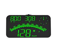 ELING Tachimetro GPS Head Up Display multifunzione con indicatore di velocità, tempo di accelerazione, longitudine, bussola latitudine, per auto, SUV, camper