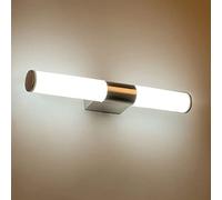 ELINKUME Lampade da Specchio Moderne a LED,Lampade da Bagno Bianche Calde da 40CM 8W,800LM,Applique da Parete Interno Impermeabile di Classe IP65,per Bagno,Toilette,Armadietto a Specchio