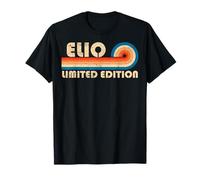 ELIO Retro 70s 80s Sunset Stripe Maglietta
