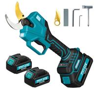 Eliofaneia Forbici potatura a batteria,Taglio max 40 mm,batteria da 8000 mAh,motore brushless da 1000 W,interruttore di sicurezza,display digitale,per Frutteto,Giardino,Fattoria