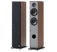 Elipson Horus 11F Diffusore da Pavimento (Coppia) Attiva Walnut-Dark Grey