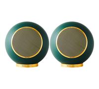 Elipson Planet L Performance 2.0 verde scuro dorato (lot de 2) - Diffusore da scaffale, 2, 100 W, Bass-reflex, 8 ohm