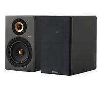 Elipson Prestige Facet II 8B nero opaco/oro (confezione da 2) - Diffusore da scaffale, 2, Bass-reflex, 6 ohm