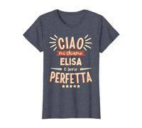 Elisa Idea Regalo Personalizzata Amica Nome Divertente Maglietta