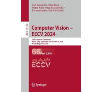 Elisa Ricci Computer Vision - ECCV 2024 (Tascabile)