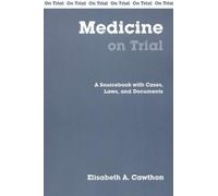 Elisabeth Cawthon Medicine On Trial (Tascabile) On Trial