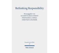 Elisabeth Gräb-Schmidt Rethinking Responsibility (Tascabile)