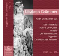 Elisabeth Grümme Elisabeth Grümmer: Arien Und Szenen Aus Der Freischutz/.. (CD)