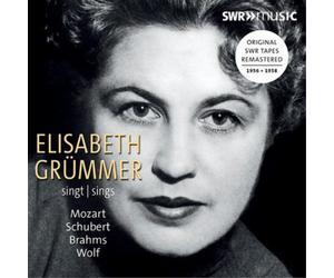 Elisabeth Grummer Elisabeth Grümmer Sings Mozart, Schubert, Brahms, Wolf (CD)