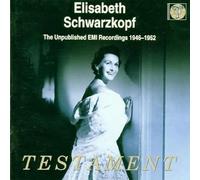 Elisabeth Schwarzko Unpublished Emi Recordings 1946 - 1952, The (Schwarzkop (CD)