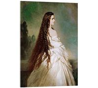 Elisabetta di Baviera, Imperatrice d'Austria Stampa su vetro acrilico