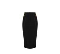 Elisabetta Franchi - 3D Knit Skirt - - Skirts - Donna - Nero - M