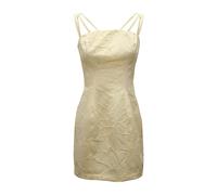 Elisabetta Franchi - Ab-779-52E2 Jacquard Dress - - Dresses - Donna - Giallo - M