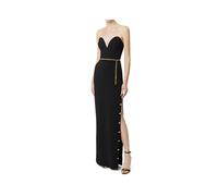 Elisabetta Franchi - Ab62946E2110 Abito Maxi Bustier - - Dresses - Donna - Nero - M