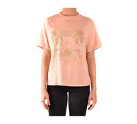 Elisabetta Franchi - Abito Corto con Stampa Flakes e Busto Sagomato - - Tops - Donna - Rosa - S