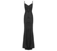 Elisabetta Franchi - Abito da Cerimonia Red Carpet in Tessuto Satin - - Dresses - Donna - Nero - M