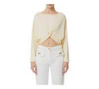 Elisabetta Franchi - Abito da Donna Modello Elegante - - Blouses & Shirts - Donna - Beige - M