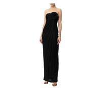 Elisabetta Franchi - Abito da sera nero con fiori e spalle scoperte - - Dresses - Donna - Nero - L