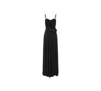 Elisabetta Franchi, ,Dresses ,Donna ,Nero ,S Abito Lungo Nero Floreale
