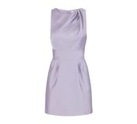 Elisabetta Franchi - Abito Duchess con Dettagli Logo - - Dresses - Donna - Viola - XL