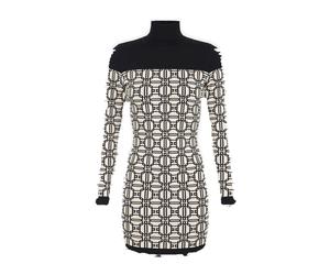 Elisabetta Franchi - Abito Giorno in Maglia - - Dresses - Donna - Multicolore - S
