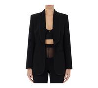 Elisabetta Franchi - Abito in Poliestere Composizione Gi09051E2 110 - - Jackets - Donna - Nero - M