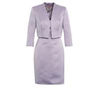 Elisabetta Franchi - Abito in raso Duchess con giacca - - Dresses - Donna - Viola - L
