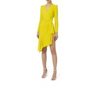 Elisabetta Franchi Abito Midi in Georgette di Viscosa Cedro ABT4442E2 271 42