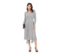 Elisabetta Franchi - Abito midi slim fit in georgette - - Dresses - Donna - Multicolore - XL
