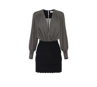 Elisabetta Franchi - Abito Mini a Pois Stampato - - Dresses - Donna - Nero - S