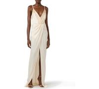 ELISABETTA FRANCHI ABITO RED CARPET CON CRISTALLI RICAMATI donna burro ABR4862E2 40