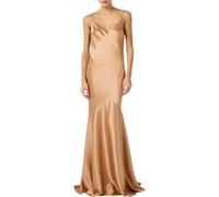 ELISABETTA FRANCHI ABITO RED CARPET IN RASO donna camoscio ABR3462E2 44