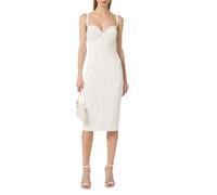 Elisabetta Franchi - Abito Midi Stile Bustier - - Dresses - Donna - Bianco - L