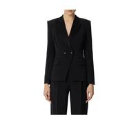 Elisabetta Franchi - Blazer Crêpe Monopetto - - Jackets - Donna - Nero - L