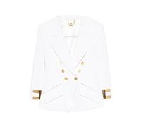 Elisabetta Franchi - Blazer doppiopetto - - Jackets - Donna - Bianco - L