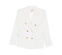 Elisabetta Franchi - Blazer Doppiopetto - - Jackets - Donna - Bianco - S
