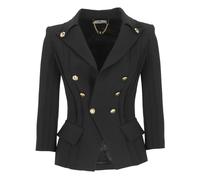 Elisabetta Franchi - Blazer Doppiopetto - - Jackets - Donna - Nero - L