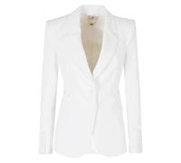 Elisabetta Franchi - Blazer monopetto - - Jackets - Donna - Bianco - S