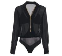 Elisabetta Franchi - Body - - Tops - Donna - Nero - L
