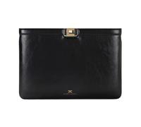 Elisabetta Franchi - Borsa A Busta Effetto Naplak - - Bags - Donna - Nero - ONE SIZE