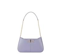 Elisabetta Franchi - Borsa a spalla con dettaglio logo - - Bags - Donna - Viola - ONE SIZE