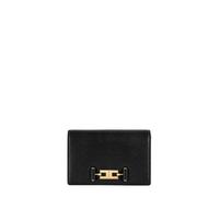 Elisabetta Franchi borsa a tracolla in ecopelle stampa lucertola nero
