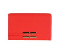 Elisabetta Franchi - Borsa compatta con tracolla a catena e logo - - Bags - Donna - Rosso - ONE SIZE
