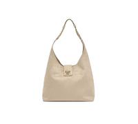 Elisabetta Franchi Borsa hobo in suede BS01A61E2 Vaniglia