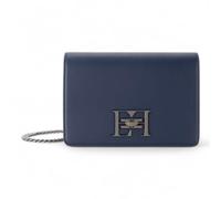 Elisabetta Franchi Borsa piccola a mano con logo Blu NAVY