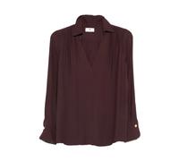 Elisabetta Franchi - Cacao Viscose Shirt - - Blouses & Shirts - Donna - Marrone - M
