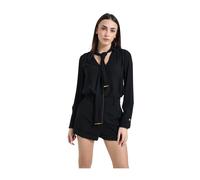 Elisabetta Franchi - Camicetta con papillon - - Jumpsuits & Playsuits - Donna - Nero - L
