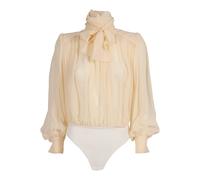 Elisabetta Franchi - Camicia a Body - -Tops -Donna -Beige -M