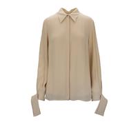 Elisabetta Franchi - Camicia Abbottonata - - Blouses & Shirts - Donna - Beige - L